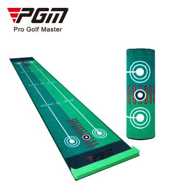 China Indoor Portable Velvet PGM Two Way Golf Putting Mat Can Be Customized for sale