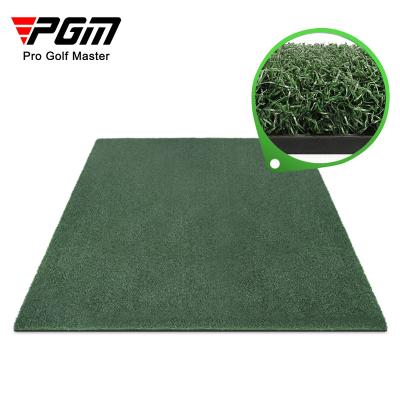 China Golf Practice PGM Durable 40mm High Simulation Synthetic Grass Nylon Curly Grass Golf Driving Range Hitting Mat Can Be Inserted Into The Golf Tee for sale