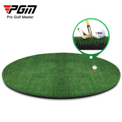 China Golf Practice PGM DJD027 Durable Nylon Grass Round Golf Long Driving Mat With High Simulation Synthetic Grass for sale