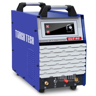 China Industrial Metal Cutting HF Start Inverter 80A Air Plasma Cutter Non Contact Air Plasma Cutting Machine CUT80 Aire Plasma Plazma makinesi no for sale