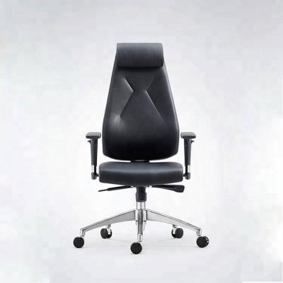 China PU Executive Office Rotation Economy Leather Swivel Chair for sale