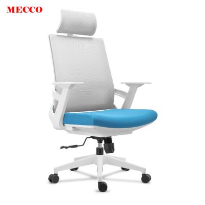 China Leather chair office shopping chair manufacturing white rotation high back ergonomics (height) adjustable hot sales style new run chair for sale for sale