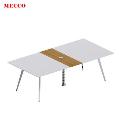 China Small Conference Room Stable Modern Table 4 Person Whiteboard With Power Computer Meeting Table Conference for sale