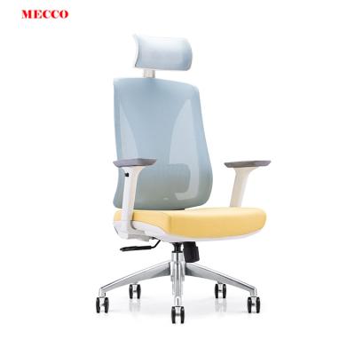 China (Size) Mesh Chairs Swivel Office Chairs ergonomic extended modern adjustable China view is made of nylon and fiber peep chair price for sale