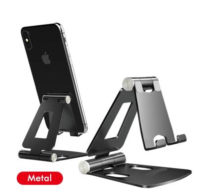 China High Quality Waterproof Portable Foldable Aluminum Alloy Mobile Phone Holder Mobile Phone Mental Accessories for sale