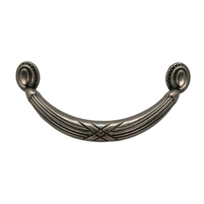 China Russia EUROPEAN Market Hardware Kitchen Pulls Door Cabinet Accessories Antique Nickel Cabinet Handles for sale