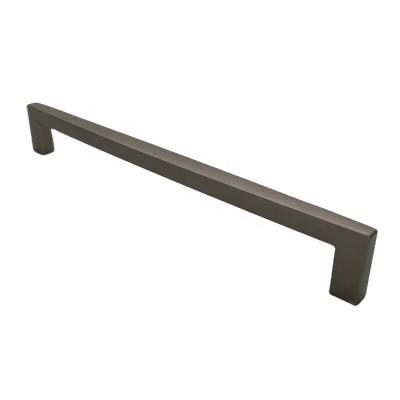 China Modern A+ Quality Morden Elegant Flat Zinc Decorative Cabinet Pull Sideboard 320 Mm Long Handle for sale