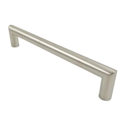 China Modern High Quality Circular Design 304 Stainless Steel Tube Door Handle Furniture Sideboard Pull Manufacturer for sale