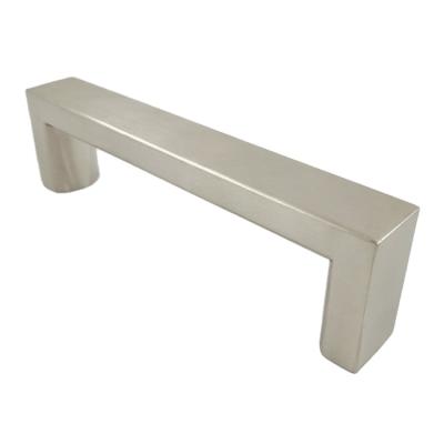 China Modern European Standard High Quality Oval Design Stainless Steel Tube Door Handle Manufacturer Furniture Handle Sideboard for sale