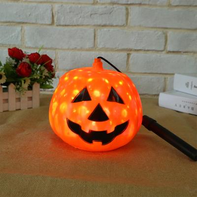 China PP Halloween Pumpkin Barrels With Light Halloween Pumpkin Lights Plastic Pumpkin With Candle Light for sale