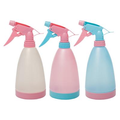 China Garden Irrigation 500ML Household Manual Sprayer Mist Trigger Spray Hand Empty Power Misting Spray Bottle for sale