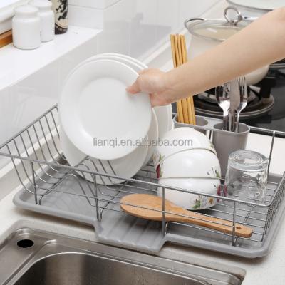 China Wholesale Sustainable Stainless Steel Kitchen Storage Rack, Kitchen Dish Rack for sale