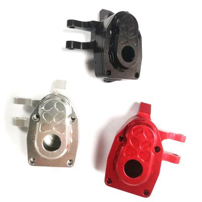 China Vehicles & Remote Control Toys Aluminum Alloy Front Rear Axle Steering Knuckles Housing For 1/10 RC Crawler SCX10 Axial III AXI03007 Red for sale