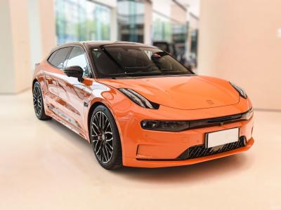 China Double-Wishbone Independent Suspension EV Car 2024 Zeekr001 You100kwh AWD Black Orange for sale