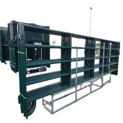 China Easily Assembled Schedule 40 Custom Steel Pipe In Ground Corrals for sale