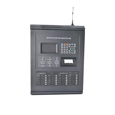 China AS-WFP series fire alarm wireless accessible one loop 64 loop or two control panel 128 points for option for sale