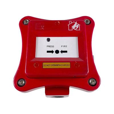 China AS-MCP01EX Explosion Proof Manual Fire Alarm Call Point 0.5A Normally Open for sale