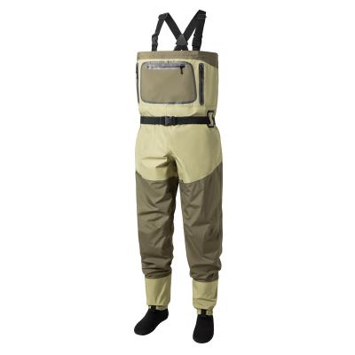 China New Fly BSCW019 Fashionable Unisex Fishing Waders Special Raincoat With High Quality Fly Fishing Waders For Fishing for sale