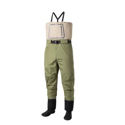 China BSCW023 Unisex Fly Fishing Trunk 2-Mode Wader and Waist Wader for Professional Fly Fisherman for sale