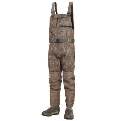 China Good quality NBCW013 unisex bootfooted hunting waders warm and durable hunting waders with mossyoak camouflage. for sale