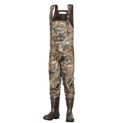 China Unisex Best Quality NBCW015 2021 Neoprene Camouflage Wader Waterproof For Hunting Fishing for sale