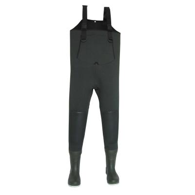 China NBCW036 Unisex Economical Neoprene Bootfooted Waders For Fly Fishing for sale