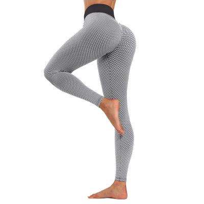 China Best tiktok famous causual selling high quality letter breathable leggings for straight compression mid leg women yoga panties for sale