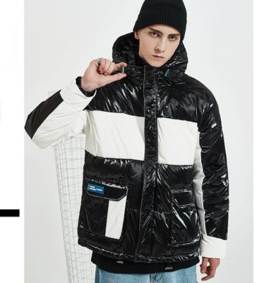 China High Quality Plus Size OEM/ODM Public Wholesale Down Coat Men's Zipper Winter Jacket for sale