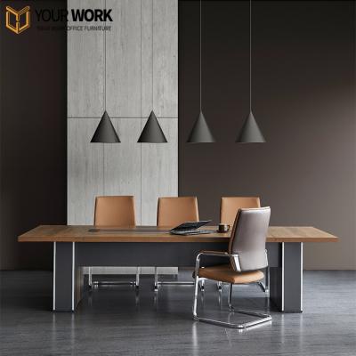 China Mfc Your Work Office Desk Fixed Height Meeting Conference Table (Height Adjustable) From China Manufacturer for sale