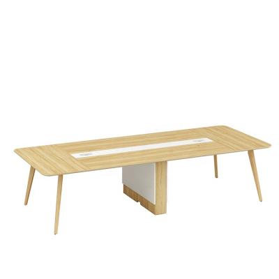 China Modern Extendable Conference Table Meeting Room Furniture Rectangle Meeting Table for sale