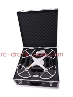 China DJI Phantom 4 & 3 Aluminum Hard Carrying Case With Prop Guards Attached for sale