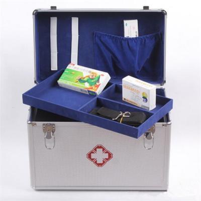 China Aluminum home medicine storage case hard box for sale