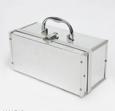 China Elegant carrying storage aluminum case for hookah and shisha for sale