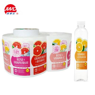 China Custom Customized Manufacturers Private Design Shampoo Bottle Paper Label Plastic Name Stickers for sale