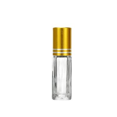 China New Bottled Transparent Perfume Bottle Roll Ball Roller Bottle 3ml 5ml 10ml 15ml 20ml 30ml Personal Care Fragrance for sale