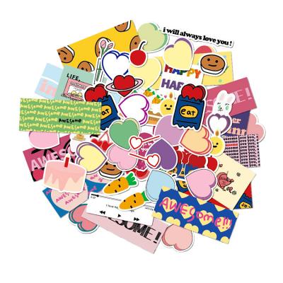 China Smooth surfaces price students cheap stationery personalized stickers, Korean style decorative stickers for sale