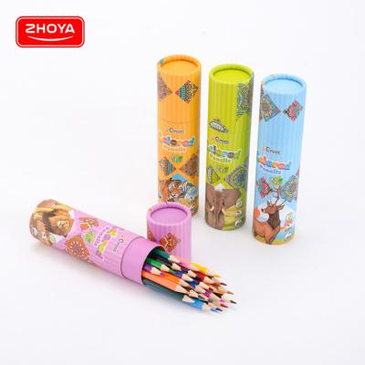 China Custom Wooden Colorful Pencils Set Eco-friendly Promotional High Quality Pencil Gift,Eco Friendly Art School Supplies Color Pencil For Sale for sale