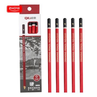 China Good Quality Promotional Professional Pencil Advanced Drawing Charcoal Pencil Set Custom Logo Hard Charcoal Pencil for sale