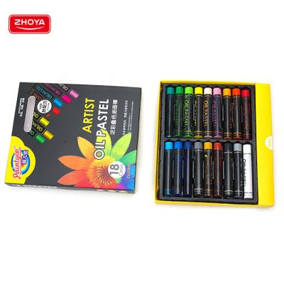 China New OEM Capacity Suction Drawing Oil Painting Stick Smooth Customizable Graffiti Multicolor Pen Silky Pastel for sale