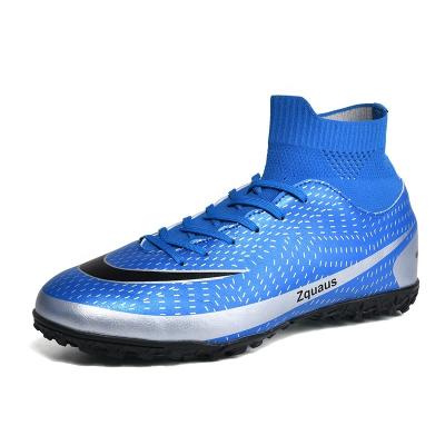 China EVA OEM ODM Soccer Boots Non-slip Athletics Breathable Indoor Trainers Men's Turf Football Unisex Shoe for sale