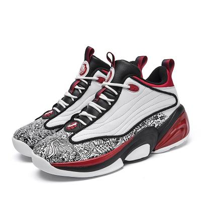 China EVA Custom brand street fashion basketball style shoes outdoor sports shoes for men durable synthetic sports shoes well cushioned for sale