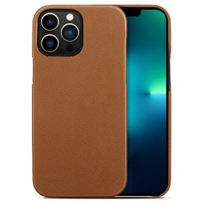 China Shockproof Luxury Custom Saffiano Cell Phone Leather Mobile Case For iPhone 11 Pro Max for sale