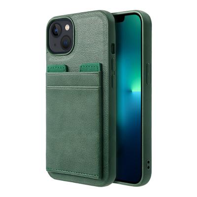 China Shockproof Lens Protection Phone Case Leather Magnetic Kickstand Phone Case For iPhone 13 pro for sale