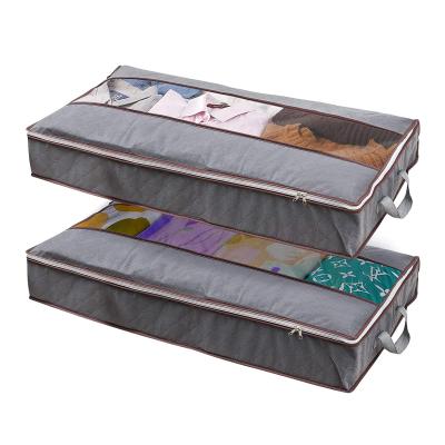 China OEM Factory Durable Clothes Covers Zippered Foldable Home Storage Bag Every UnderBed Storage Organizer for sale