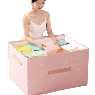 China Modern Storage Solution Household Items Kids SUCTION and Toy Cloth Square Fabric Storage Organizer Barrel Wholesale Cardboard Folding Oxford for sale