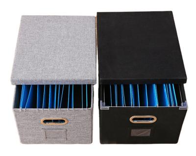 China Wholesale Modern Folding Folding Box Office Cloth Storage Durable Organizer Box With Lid for sale