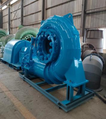 China Horizontal Francis Hydro Turbine 500kw Water Turbine Generator for sale