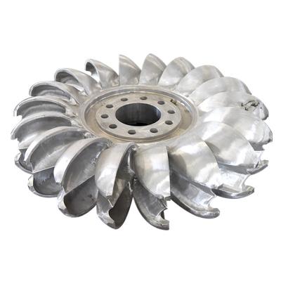 中国 Cast Iron / Stainless Steel Pelton Hydro Turbine Axial Flow Turbine For Industrial Hydropower 販売のため