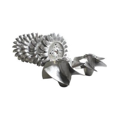 China Stainless Steel 0Cr13Ni4Mo Water Impulse Turbine For Single Or Multi-Jet With Runner Material for sale