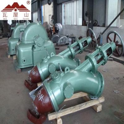 China High Water Head Horizontal Pelton Turbine 1000kw Small Flow for sale